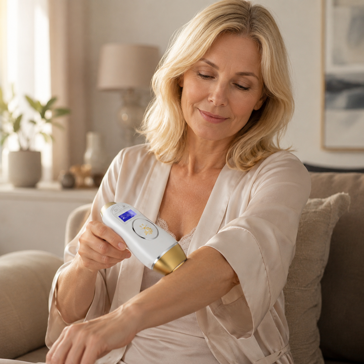 Sabine W., Testimonial — IPL Anwenderin